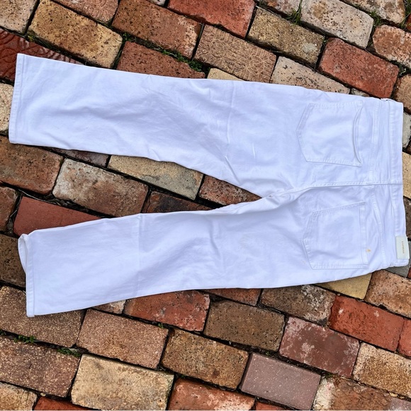 Express white distressed pant Sz 14s - Picture 5 of 8
